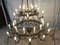 Large Palace Chandelier in Brass and Bronze, 1950s 47