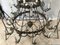 Large Palace Chandelier in Brass and Bronze, 1950s, Image 7