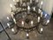 Large Palace Chandelier in Brass and Bronze, 1950s 10