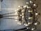 Large Palace Chandelier in Brass and Bronze, 1950s 42