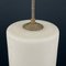 Mid-Century Opaline Glass Pendant Lamp, Italy, 1960s, Image 11