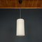 Mid-Century Opaline Glass Pendant Lamp, Italy, 1960s, Image 1