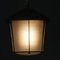 Lampada da soffitto a forma di lanterna di Holophane, Francia, anni '40, Immagine 2