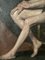 Estudio de desnudo masculino, década de 1800, óleo sobre lienzo, enmarcado, Imagen 7