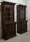 French Gothic Carved Oak Bookcases, Set of 2 7