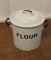 Enamel Flour Food Canister, 1920s 5