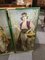 Art Nouveau Figures, 1890s, Oil Paintings on Panels, Set of 2 4