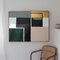 Bodasca, Große Grüne Abstrakte Komposition, 2020er, Acryl auf Leinwand 8