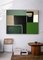 Bodasca, Green Abstract Composition, 2020s, Acrylic on Canvas 7
