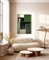 Bodasca, Composizione astratta verde, anni 2020, Acrilico su tela, Immagine 5