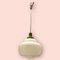 Vintage Italian Opaline Glass Pendant Light, 1950s 9