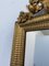 Espejo Louis Philippe antiguo dorado, década de 1850, Imagen 7