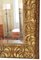 Espejo de pared o sobremanto antiguo grande dorado, Imagen 2