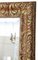 Espejo de pared o sobremanto antiguo grande dorado, Imagen 3