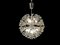 Lámpara de techo Sputnik Mid-Century de cromo, años 70, Imagen 8