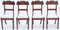 Antique Regency / William IV Mahogany Dining Chairs, 1830s, Set of 4, Image 1