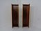 Large Danish Teak Wall Shelves, 1970s, Set of 2 7