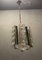 Cut Crystal & Chrome Pendant Light, 1970s 6