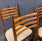 Scandinavian Teak Dining Chairs, Set of 4, Image 5