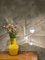 Jarrón de vidrio soplado amarillo y blanco de La Murrina, Italia, Imagen 4
