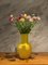 Vase en Verre Soufflé Jaune et Blanc de La Murrina, Italie 11