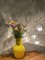 Jarrón de vidrio soplado amarillo y blanco de La Murrina, Italia, Imagen 9
