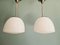Art Deco Suspensions in White Opaline, 1930s, Set of 2, Image 3