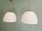 Art Deco Suspensions in White Opaline, 1930s, Set of 2, Image 13