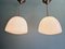 Art Deco Suspensions in White Opaline, 1930s, Set of 2, Image 4