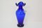 Art Czech Glass Vase attributed to Glasswork Novy Bor, 1950s, Image 7