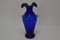 Art Czech Glass Vase attributed to Glasswork Novy Bor, 1950s 11