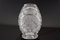 Jarrón vintage de cristal tallado de Glasswork Novy Bor, años 50, Imagen 10