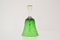 Vintage Glass Bell from Glasswork Novy Bor, 1950s, Image 3