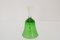 Vintage Glass Bell from Glasswork Novy Bor, 1950s, Image 2