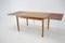 Danish Extendable Dining Table in Oak, 1960s 10