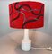 Mid-Century Wallendorf Porcelain Table Lamp, Germany, 1960s, Image 9