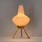 Midcentury Space Age Table Lamp Rocket attributed to Úluv, 1960s 3