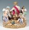 Large Meissen Allegorical Group the Fire attributed to M.V. Acier, Germany, 1850s 5