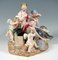 Large Meissen Allegorical Group the Fire attributed to M.V. Acier, Germany, 1850s 2