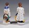 Meissen Jugendstil Figur Junge & Mädchen mit Reifen von A. Koenig, 1910, 2er Set 4