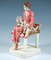 Ceramic Sitting Lady with Two Terriers attributed to Josef Lorenzl for Goldscheider, Vienna, 1930s 4