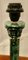 Lampada da tavolo alta in marmo verde, anni '60, Immagine 8