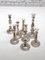 Glass & Silver Farmer Candlesticks, Belgium, 1920, Set of 7, Image 3