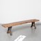 Vintage Upcycled Wood Bench, Image 1