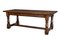 English Oak Refectory Dining Table, 1990s 1