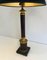 Neoklassische False-Bois Lampen aus Metall & Messing, 1940er, 2er Set 7