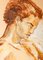 Evelyne Luez, Figura, XX secolo, Dipinto su cartone, Immagine 6
