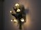 Lampada da parete con Arums / Callas, anni '50, Immagine 4