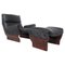 Mid-Century Modern Canada P110 Lounge Chair and Ottoman attributed to Osvaldo Borsani for Tecno, 1960s, Set of 2, Image 1