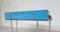 Mid-Century Modern Blue Desk with Drawers, Italy, 1940s, Image 2